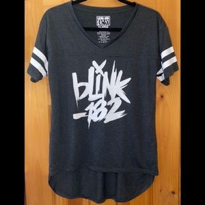 Charcoal Blink 182 Tee